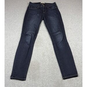 Paige Jeans Womens 26 Verdugo Ankle Skinny Lowrise Dark Indigo Denim